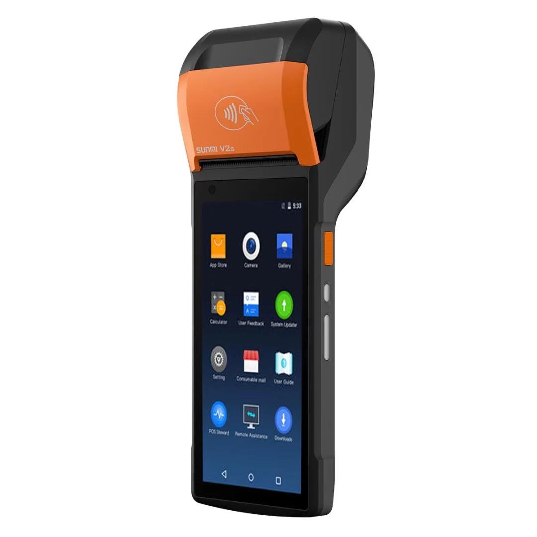 SUNMI V2s Plus Mobil Fiş Yazıcılı El Terminali resmi