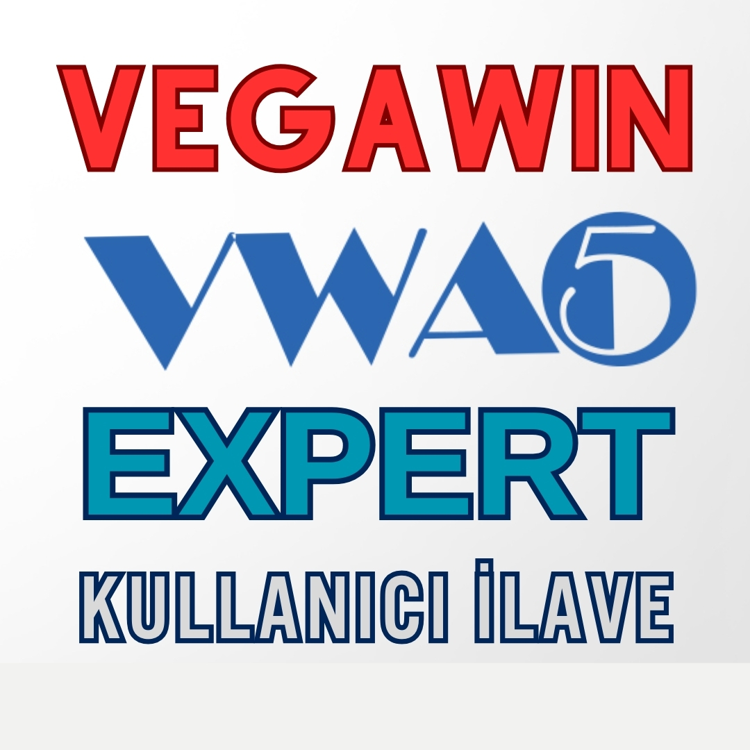 VEGAWİN A5 EXPERT KULLANICI İLAVE (Stok, Cari, Fatura, İrsaliye, Kasa, Banka, Ers) resmi